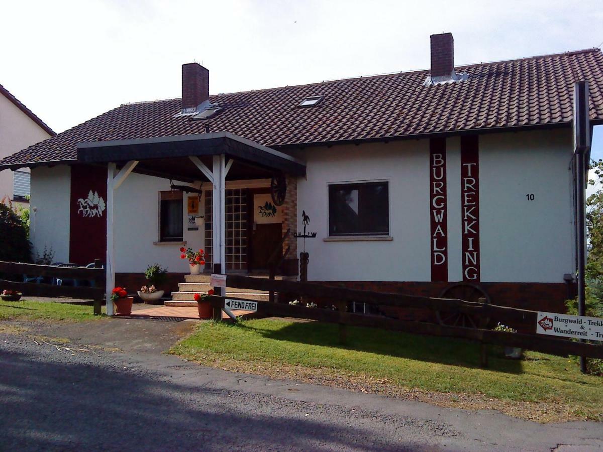 Gaestehaus Burgwald-Trekking Mittelsimtshausen エクステリア 写真